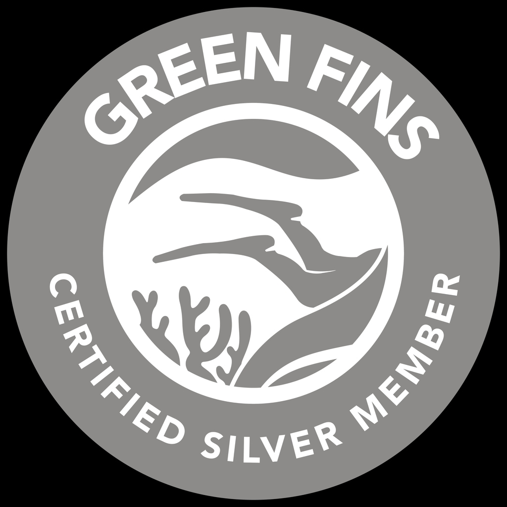 We are proud to announce that we are now a Green Fins silver member! This shows our commitment to taking care of our oceans, in water but on land as well! 

Thank you Green Fins for coming to visit us again and helping us in this journey! 

#greenfins