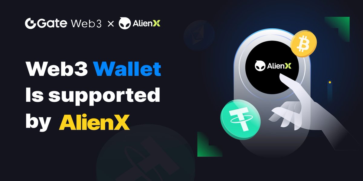 GateWeb3_HQ's tweet image. Your Gateway to Web3🚪

⭐️#AlienX is now supporting Gate Wallet #Web3

🤖@ALIENXchain is a staking blockchain driven by AI node for NFT and game mass adoption

Connect your Gate Wallet⚡️:alienxchain.io/airdrop