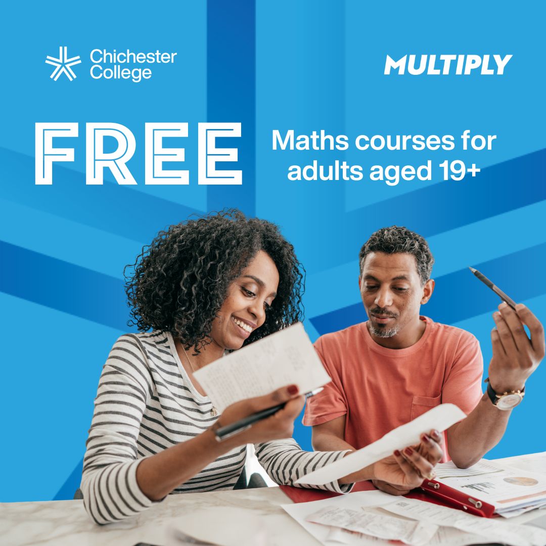 Brush up your Maths skills at one of our FREE short courses for adults as part of Multiply! Upcoming evening classes include 'Maths Anxiety' (17 April) and 'Shop Smarter' (8 May). Sign up via our website: orlo.uk/S60pZ #SkillsForLife #Multiply #ItAllStartsWithSkills