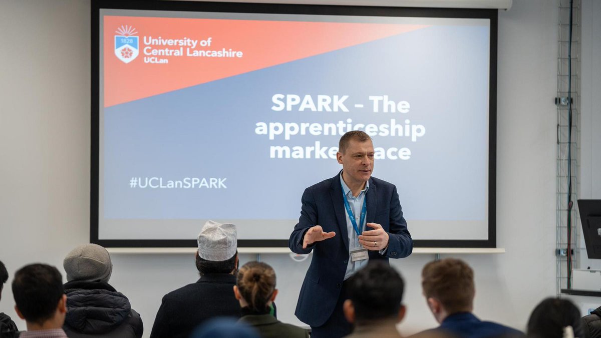 Interested in a Degree Apprenticeship? 🧐 Come along for speed interviews with employers & networking opportunities at @UCLan's SPARK event, an event designed to match prospective apprentices with employers 📅18 April 🕘 9.00am - 3pm Find out more: ow.ly/rCBB50R34OP