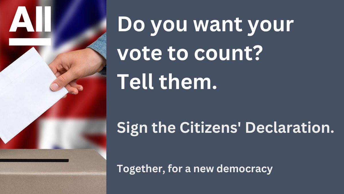Your vote is your voice. Fair votes mean you're heard. #BeACitizen #YouDeserveBetter alliancenow.uk/home/citizens/…