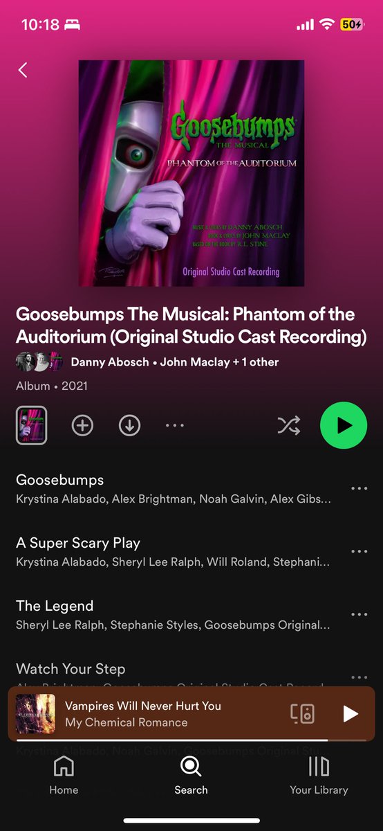 grlatrockshow's tweet photo. Phantom of the auditorium ily https://t.co/oluQh5yo8G