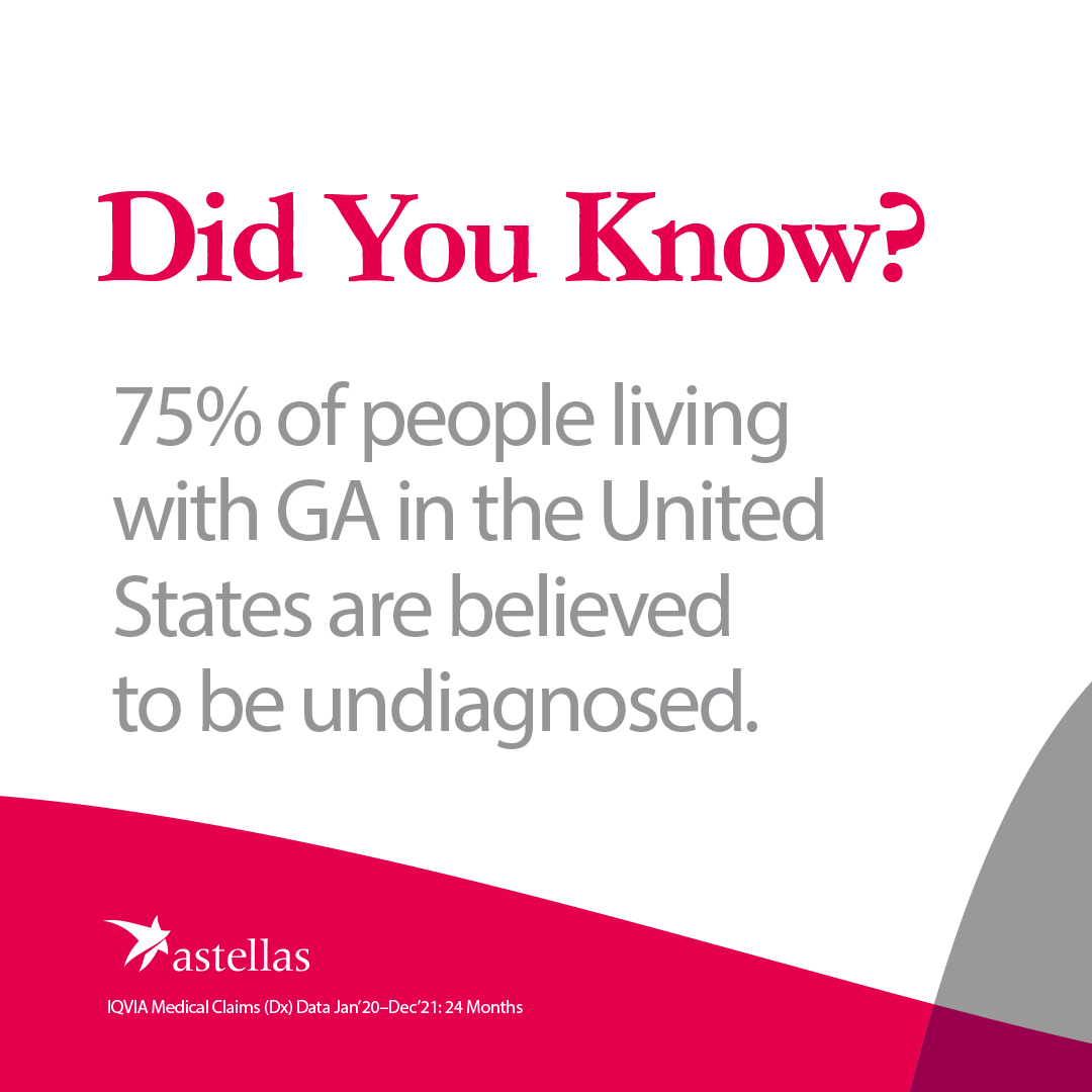 #GeographicAtrophy(GA) can start to develop with subtle symptoms, or even no symptoms at all. Regular eye exams are essential in detecting diseases like GA to stay ahead of vision loss. Learn more about monitoring for GA: AskAboutGA.com