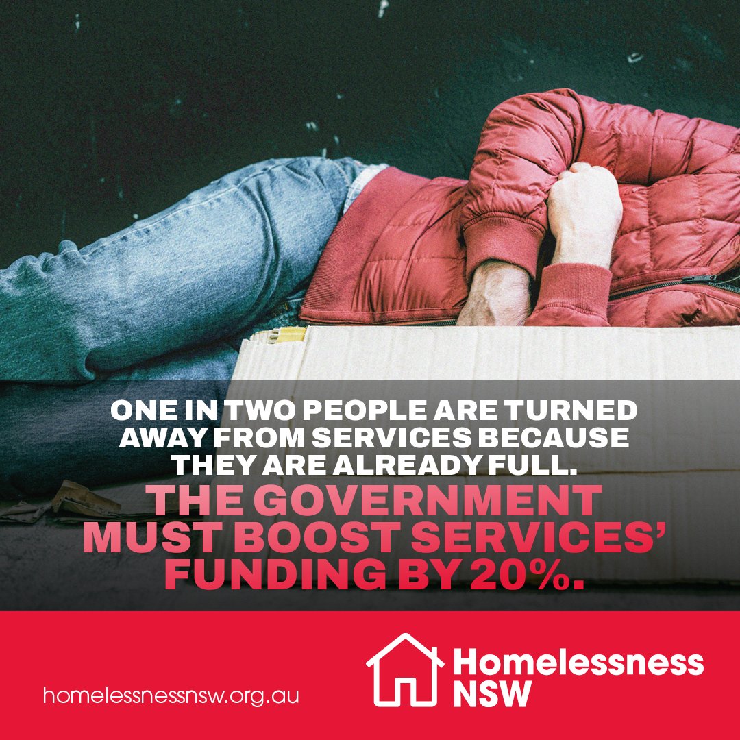 Homelessness NSW tweet media