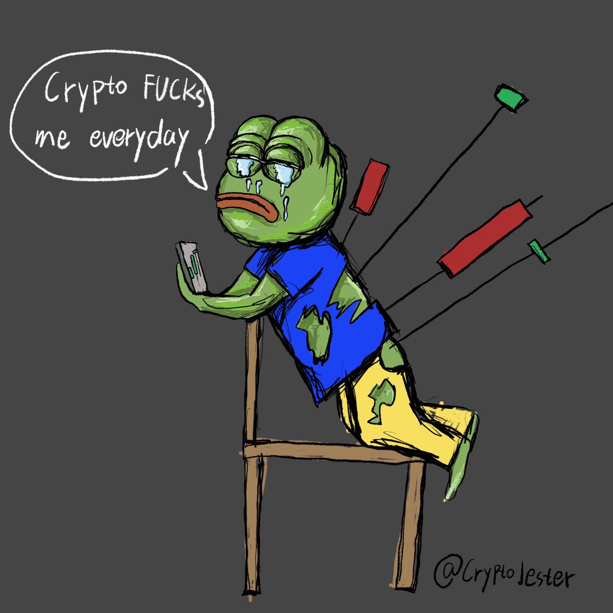 ArtsCryptooo's tweet photo. It's too painful.#BTC https://t.co/xSL2T9wVEx