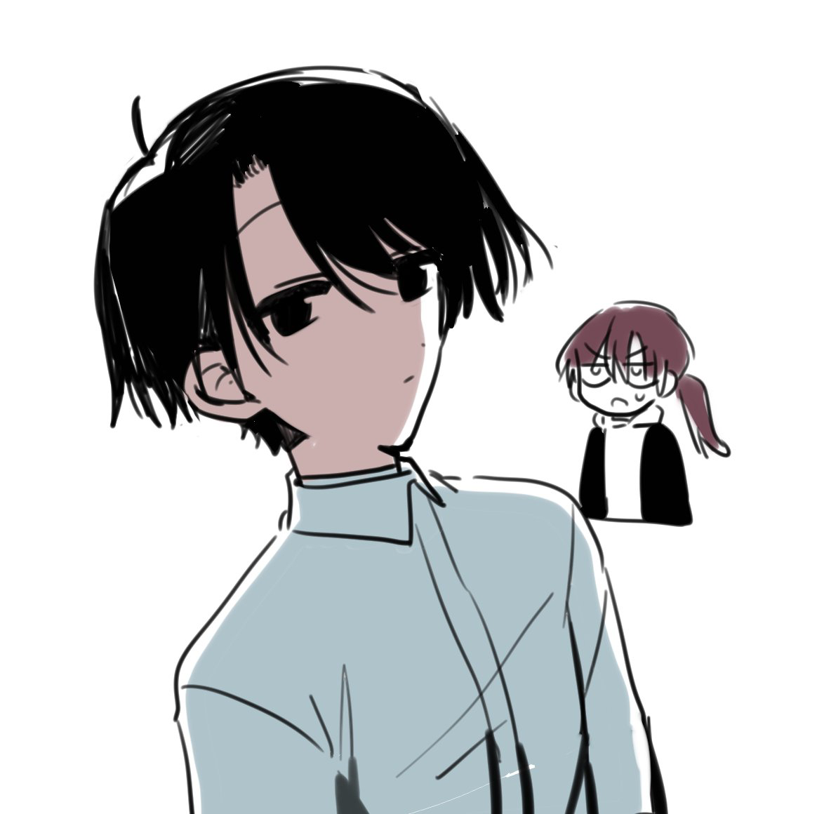 maduzu's tweet photo. #L_OD (再) 一番最初のキャララフ　イツカは最初いなかったんだなぁ～ https://t.co/dwV2hDNW3m
