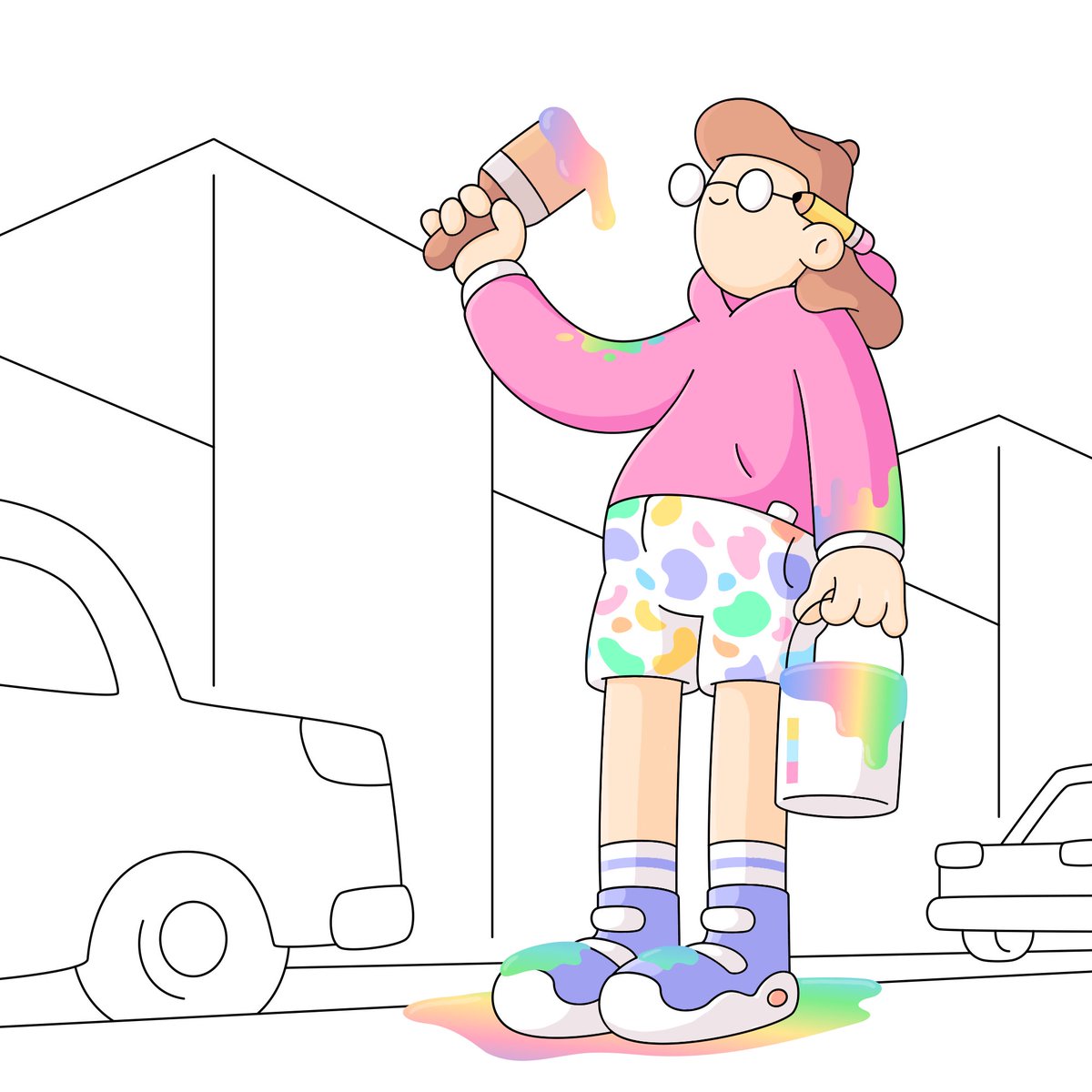 ArtDoodArt's tweet photo. I am ready for some color! @doodles #ProjectGray ✏️ https://t.co/tYyw9tGfrk