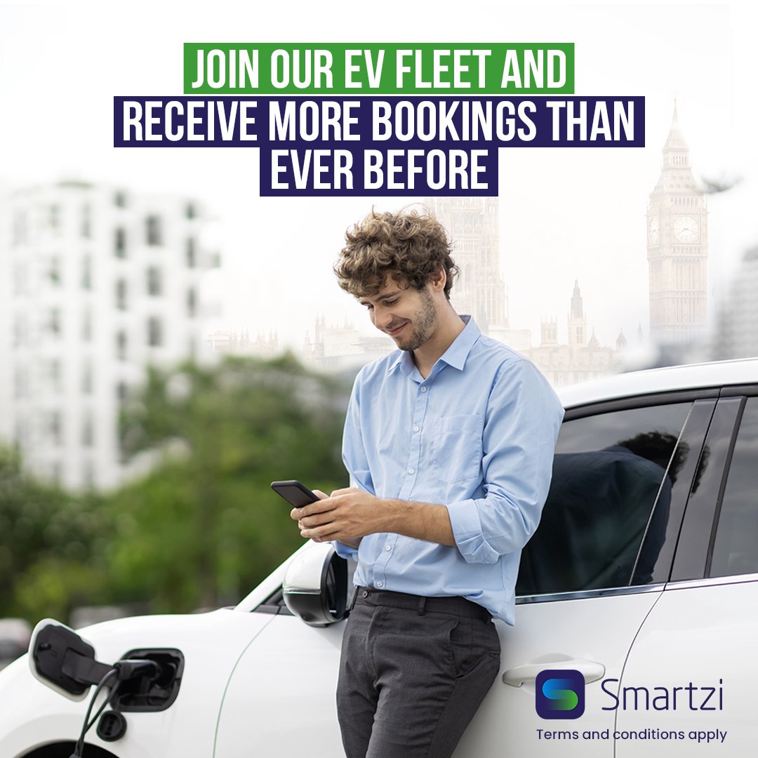 Ready to boost your earnings? Join our fleet and take advantage of the growing demand for EV bookings. With Smartzi, you'll get more bookings, rides and earnings. Join now and start enjoying the benefits. #ecofriendly #electricvehicles #ridehailing