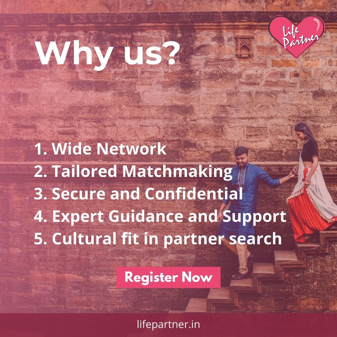 Discover why we're the chosen one for your partner search: Wide Network, Tailored Matchmaking, Security, Expert Support, and Cultural Fit. Your love story, our mission. #ChosenForLove #WideNetwork #TailoredMatchmaking #SecureLove #ExpertSupport #CulturalFit #IndianMatrimony