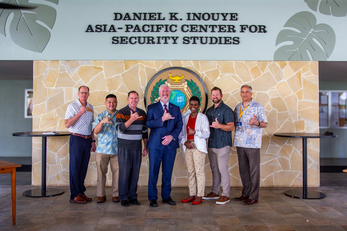 Today, we welcomed Mr. Brandon McKinnon, Executive Assistant Director, Ms. Danielle James, Assistant Director, and Mr. Bill Brown, Deputy Assistant Director of NCIS, to the Center. @RealNCIS