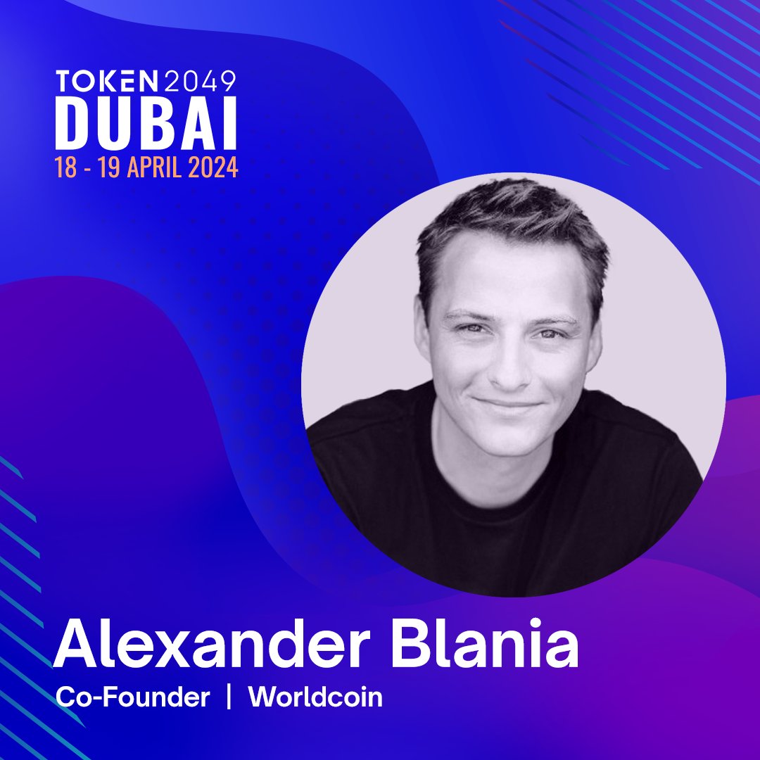 Join @alexblania at #TOKEN2049 Dubai. Alex, the Co-Founder of @worldcoin, is on a mission to create a globally-inclusive identity and financial network, owned by the majority of humanity. Meet him and other visionary leaders in two weeks.