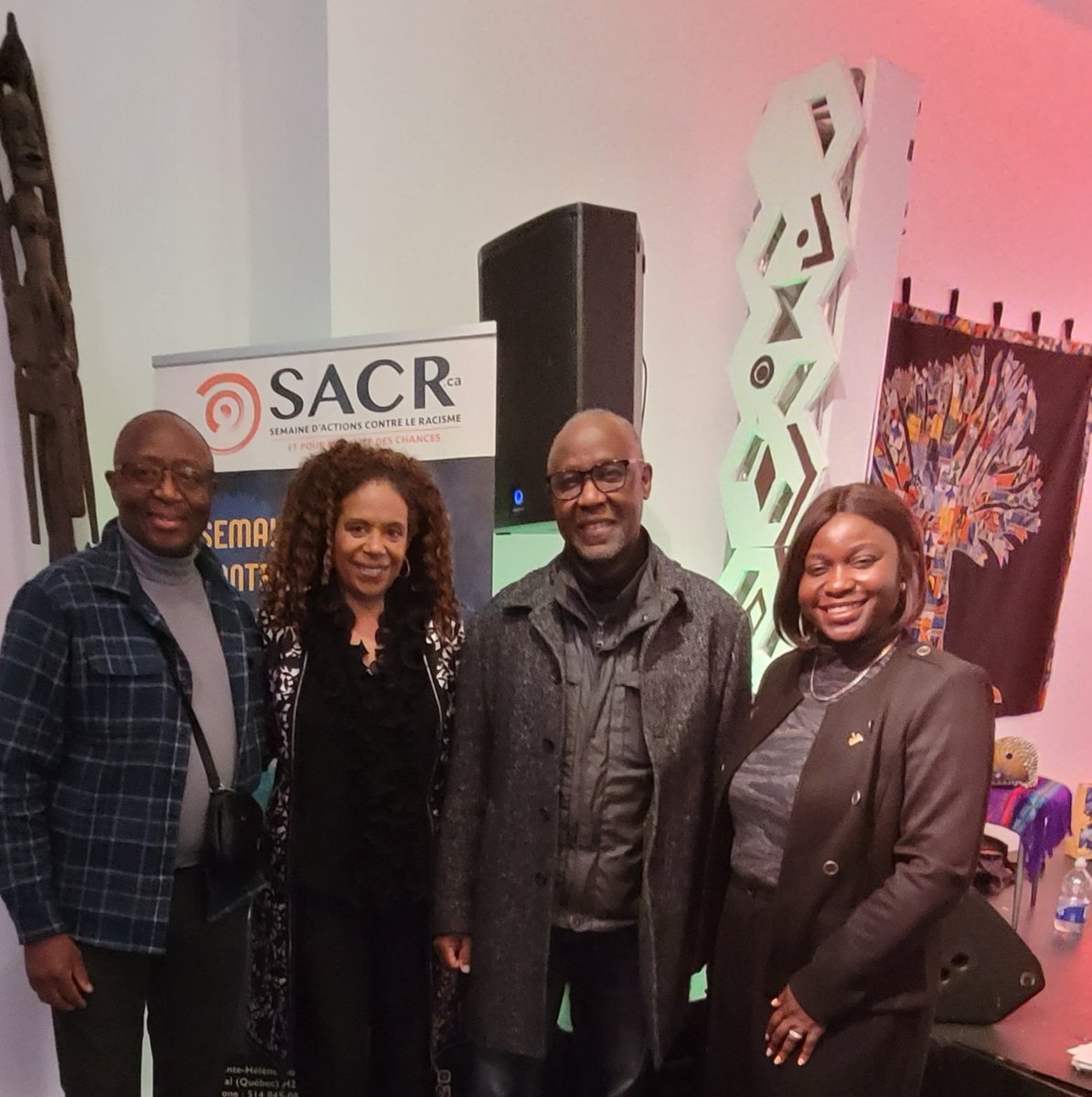 myrlande_pierre's tweet photo. Tous réunis pour une société plus égalitaire et sans racisme. Activité de clôture de la @info_SACR.
La @CDPDJ1 était présente. Nos remerciements pour cette invitation. https://t.co/wx1eDEpBMp