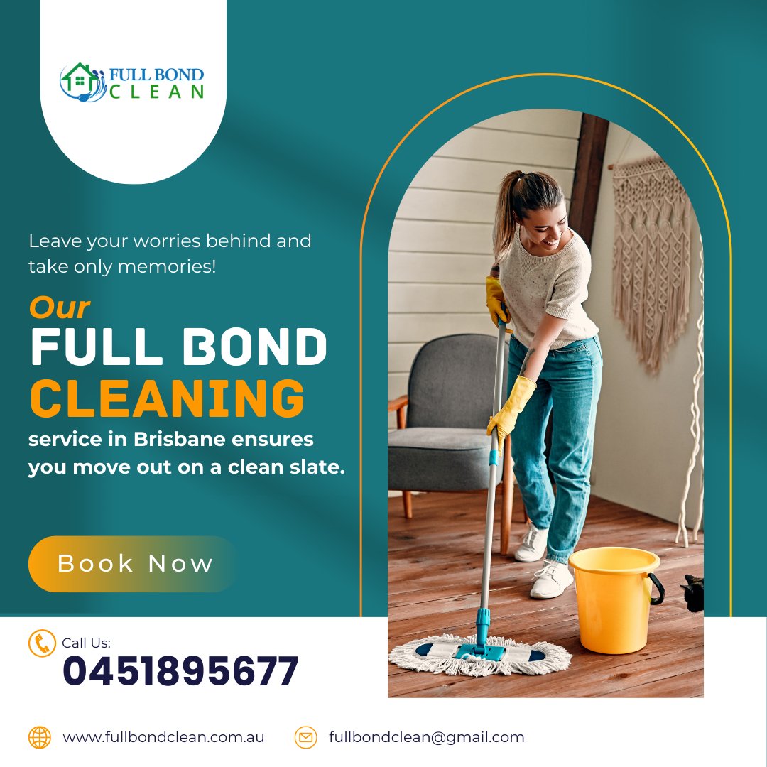 Leave your worries behind and take only memories! Our Full Bond Cleaning service in Brisbane ensures you move out on a clean slate.
.
.
.
#fullbondclean #HassleFreeMoving #brisbaneservices #brisbanehomes #australia #BondCleaning #cleaningcompany #bondrefund #BrisbaneCleaners