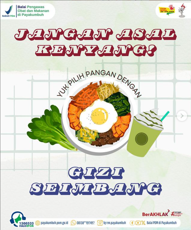 bpompayakumbuh's tweet photo. Halo #DunsanakBPOM udah mau mulai memasuki bulan puasa nih, saat sahur dan berbuka jangan lupa perhatikan gizi seimbang yaa, jangan asal kenyang sebentar eeh, jam 7 pagi perut udah lapar lagi nanti pas puasa 🤭 yuk simak infografis berikut 💟 #BalaiPOMdiPayakumbuh https://t.co/7WotRRZuPv