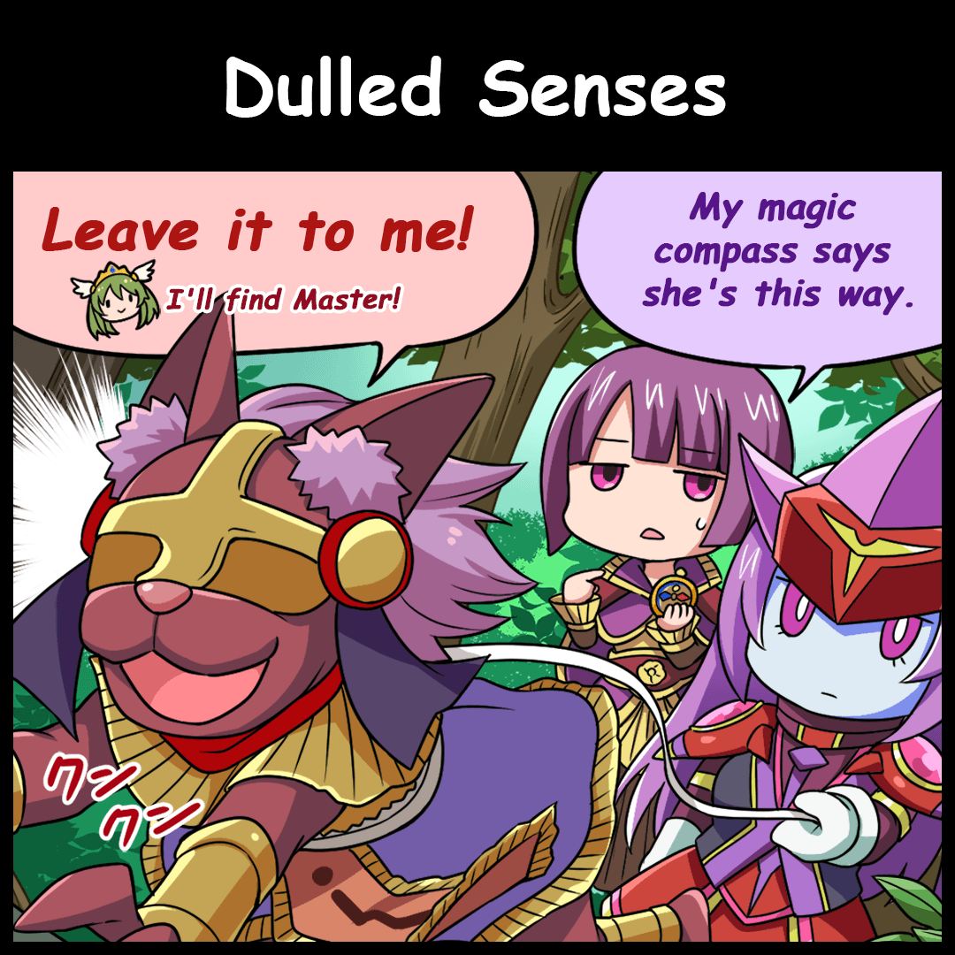 GRDSMN_GLOBAL's tweet photo. Even instinct can be wrong sometimes...🐕
Also, you still have a couple days to finish up the Chapter 22 event! Collect Travel Records to clear out the Exchange!
#GrandSummoners feat. #Radak #Cygnet #Luahn #Cestina https://t.co/ucmyF9JOCm