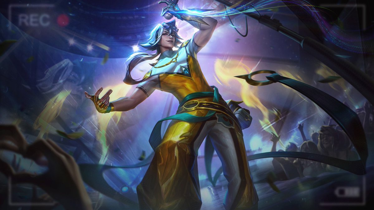 HEARTSTEEL Ezreal Citrine Chroma Splash Art - League of Legends by