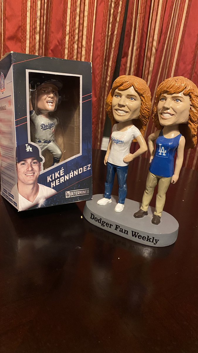 Win this ‘vintage’ Kiké Hernandez bobblehead! ⚾️ To enter all you have to do is REPOST this post and FOLLOW us. Also doesn’t hurt to LIKE the tweet .⚾️ Winner announced after the Twins series. 4/11 ⚾️ Go #Dodgers #LetsGoDodgers #Bobblehead