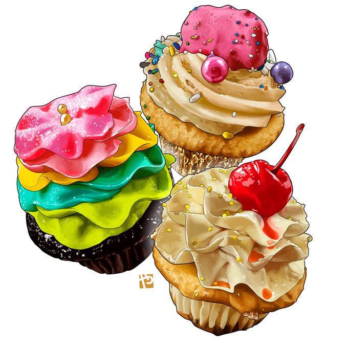 「cupcake」 illustration images(Latest｜RT&Fav:50)