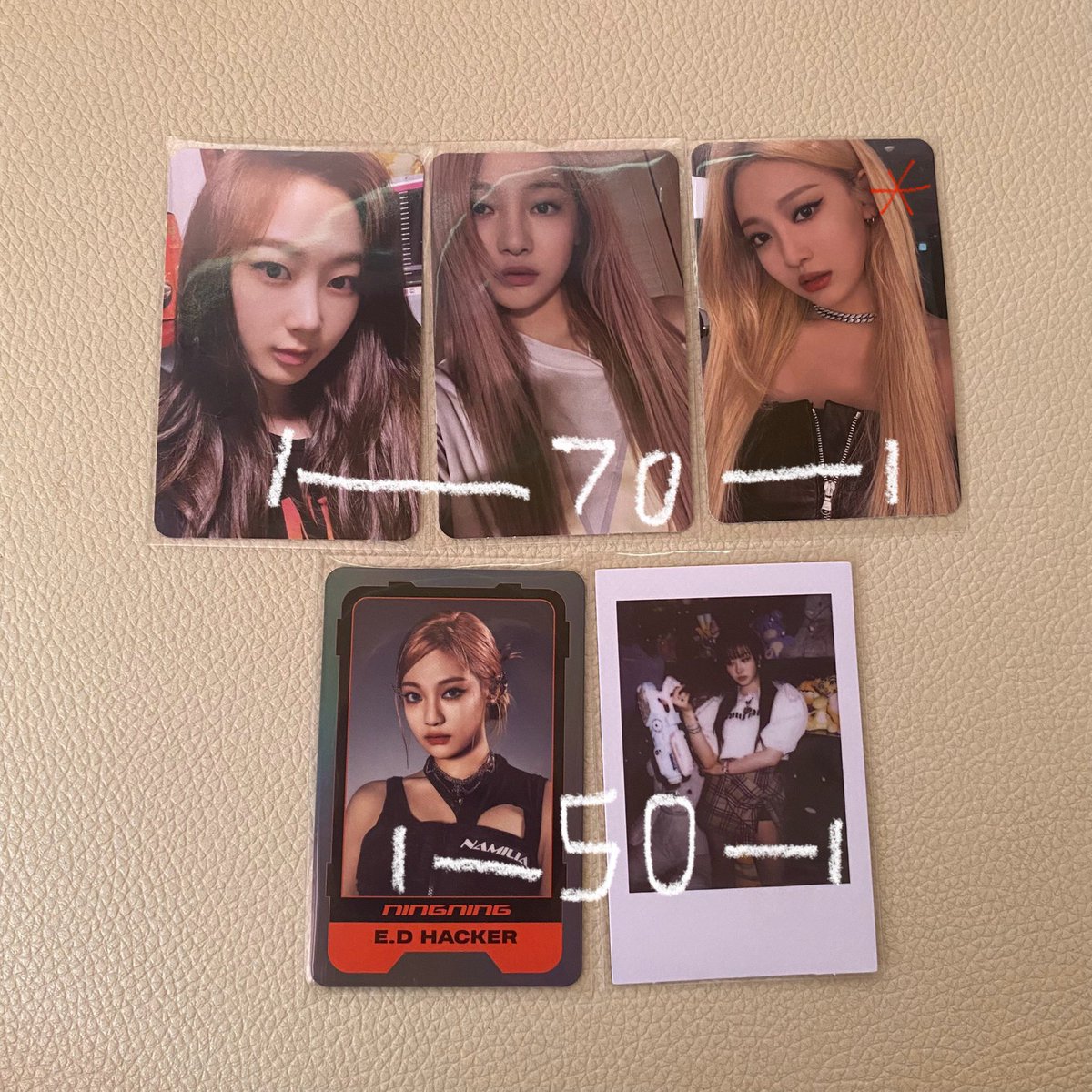 soqearus's tweet photo. พร้อมส่ง
หนิงหนิง จีเซล girls
ราคาตามภาพ รวมส่งแล้วค่ะ 🙆🏻‍♀️
#ตลาดนัดaespa https://t.co/NeaAFh4Y1M