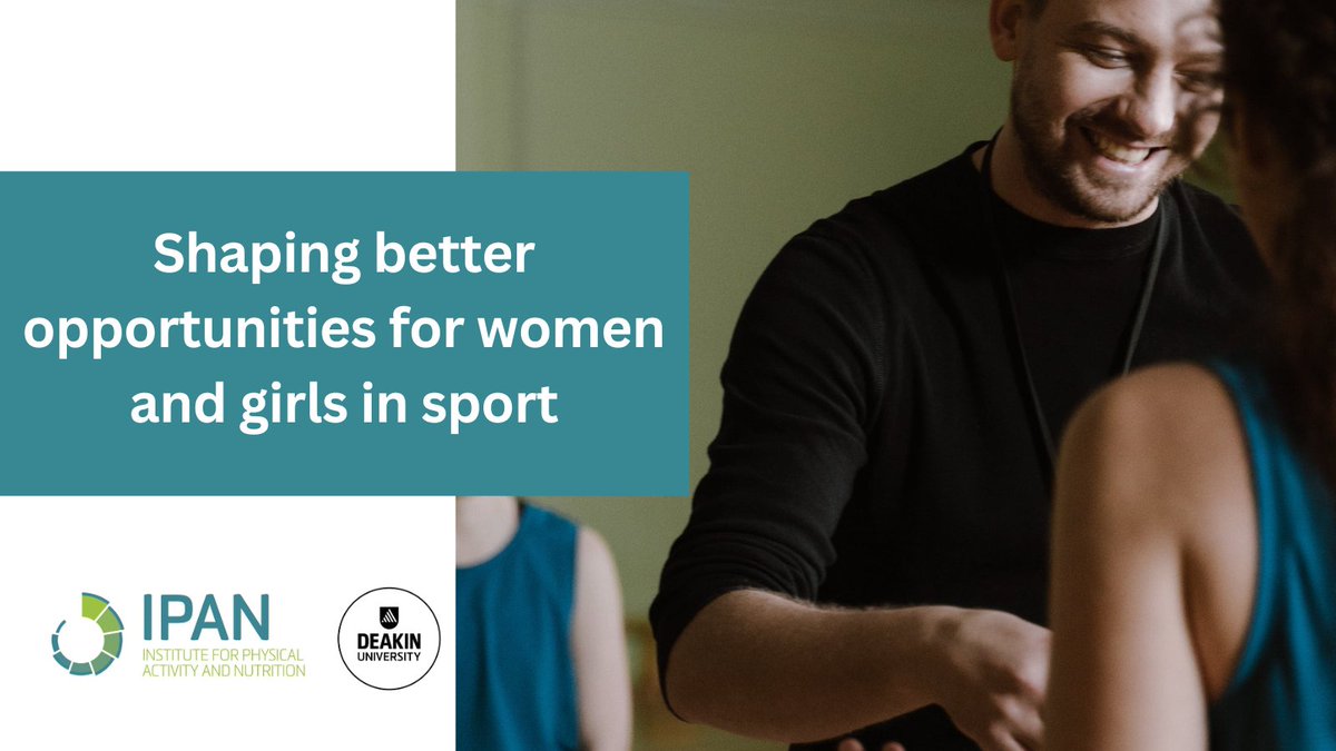 A team of IPAN researchers aim to enhance the experience of women and girls in sport – exploring the impact of gender equality, public visibility and menstruation on participation and success in sport. Read more: bit.ly/48SnduC @deakinresearch