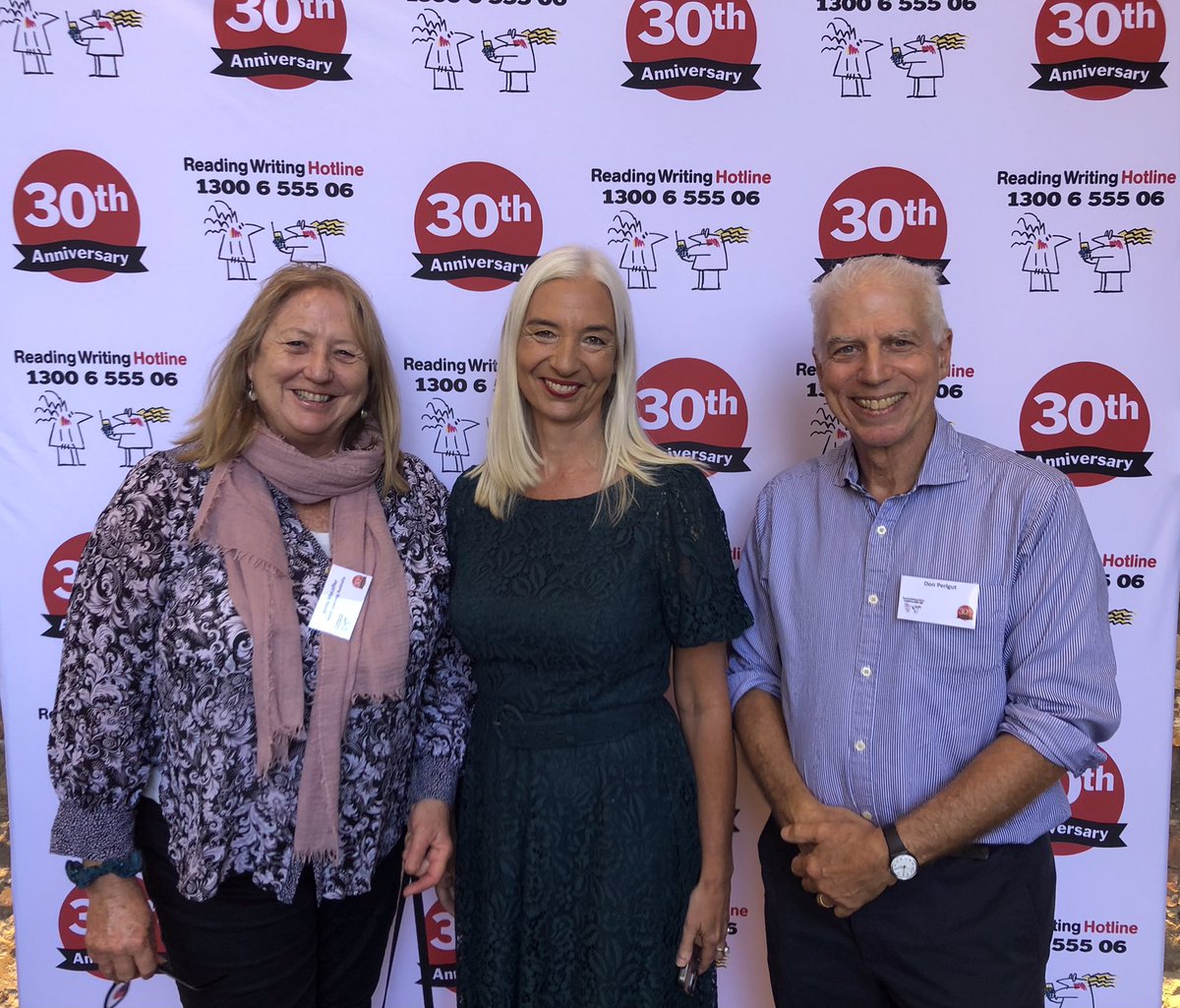 Jenny Macaffer - Adult Learning Australia (@jennymacaffer) on Twitter photo Happy 30years anniversary #ReadingWritingHotline celebrating with Vanessa and <a href="/DonPerlgut/">Don Perlgut</a> <a href="/AdultLearningAu/">Adult Learning Australia</a> Happy 30years anniversary #ReadingWritingHotline celebrating with Vanessa and <a href="/DonPerlgut/">Don Perlgut</a> <a href="/AdultLearningAu/">Adult Learning Australia</a>