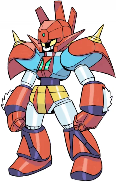 メダロット風ゲッタードラゴン。鼻毛真拳使いそうな色してたのねこいつ。 