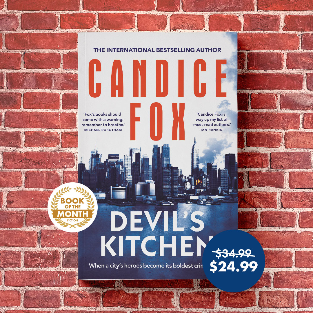 Introducing... Our electrifying April Fiction Book of the Month 'Devil's Kitchen' by Candice Fox 🚒🏙️ You can order this must-read title at your local QBD Books store or online here: bit.ly/48WCWZv @candicefoxbooks