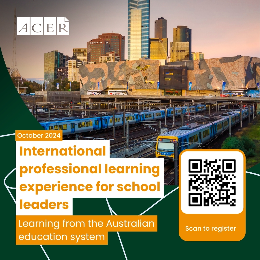 Our annual international professional learning experience for school leaders in Melbourne, Australia is just around the corner. Be the first to know all the details by registering your interest now: qrco.de/berf45