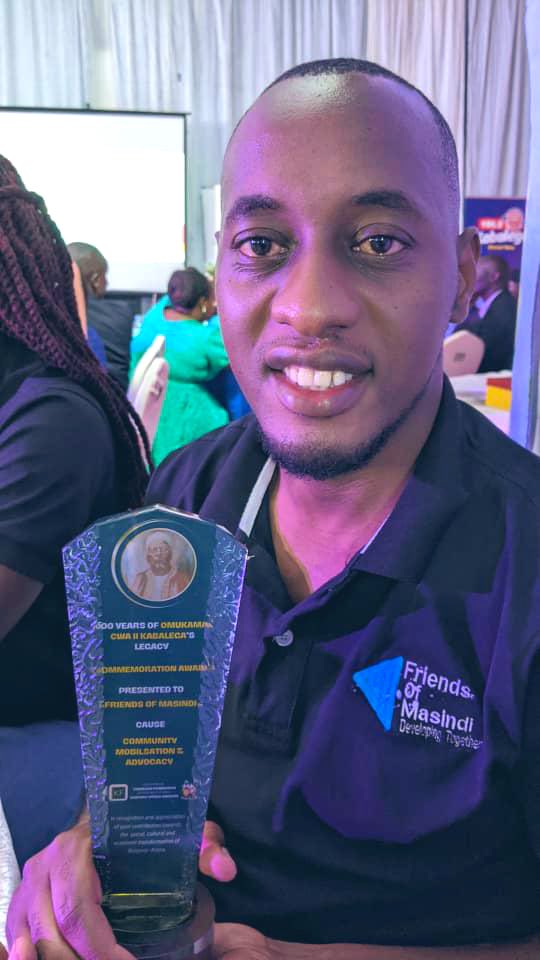 In 2017, friends of Masindi started with nearly 40members & today it has emerged with 300+members On 30th March, we were previllaged to be recognized for our works in Community mobilisation & Advocacy in comm’ of 100years of Omukama Kabalega’s Legacy by @Kabalegafndn