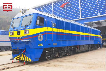 🚂 Designed specifically for African narrow-gauge railways, the SDD1 locomotive combines both passenger and freight transportation capabilities. 🛤️ It is a powerful assistant for the African rail network! #CRRCZiyang #SDD1