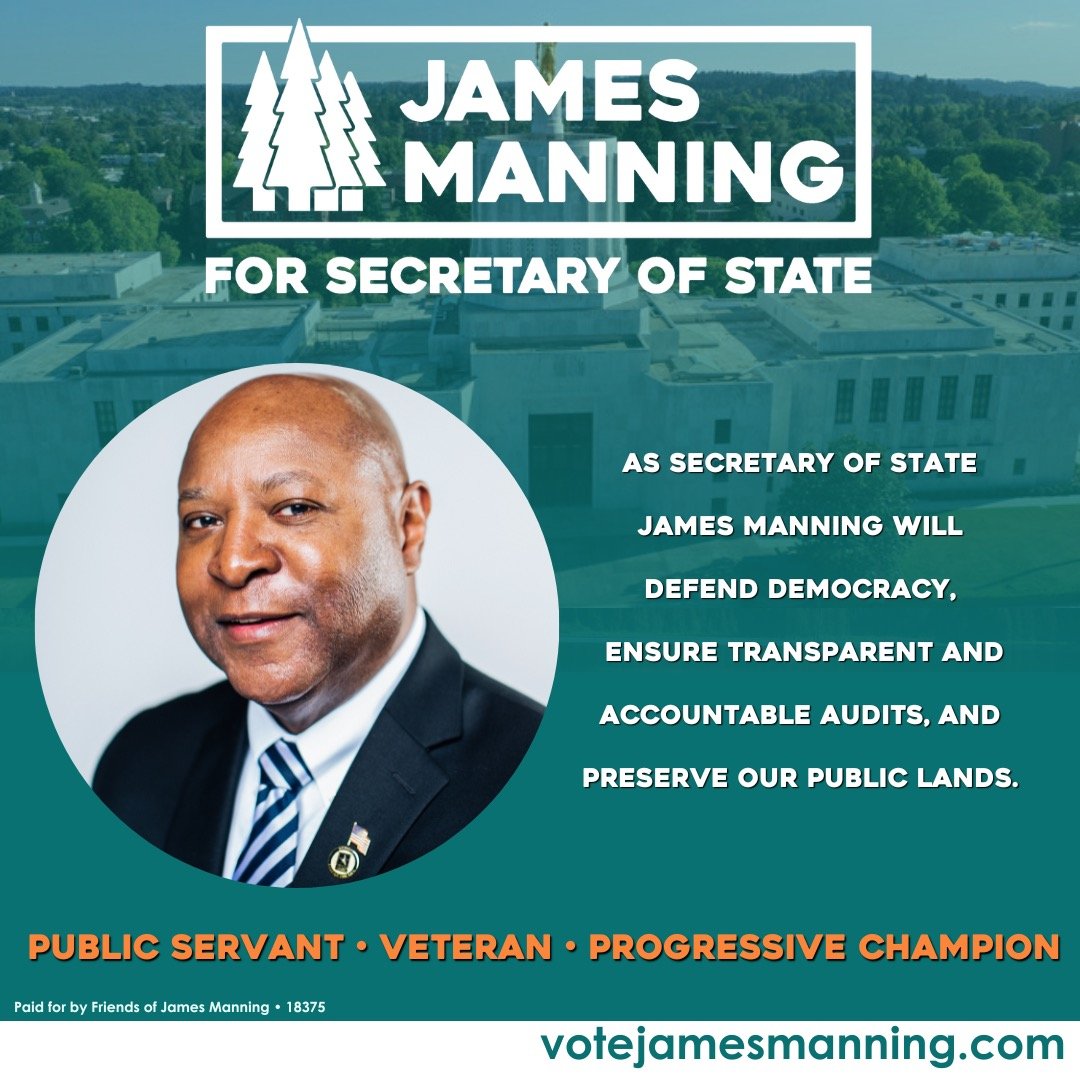 James Manning for Secretary of State tweet media
