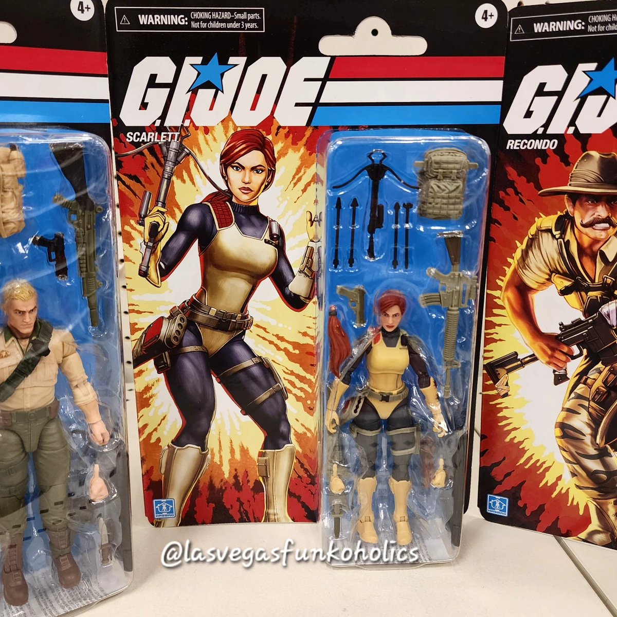 Spotted at 🎯 G.I. Joe Classified Series 6-Inch Duke, Scarlett and Recondo.

More Gi Joe ⬇️

ee.toys/KT7PGH

#gijoetoys #targetrun #target #gijoecollector #nerdculture702 #fyp #targetfinds #getoffthecouchandhunt #peoplesendingyoulocationsisnothunting #toystagram #vegas