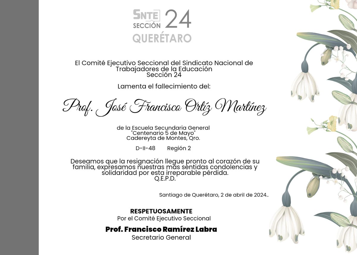 SNTE SECCION 24 tweet media