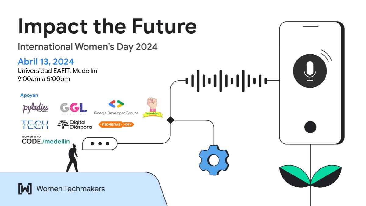 #WomenTechmakers Medellín (@wtmmed) on Twitter photo Únete a las comunidades de mujeres en tecnología para celebrar el #IWD2024 en Medellín. Aprende e inspírate con charlas, mentorías, y mucho más, para descubrir cómo puedes impactar el futuro junto a las embajadoras <a href="/WTMmed/">#WomenTechmakers Medellín</a>. Inscríbete en: wtmmedellin.com Únete a las comunidades de mujeres en tecnología para celebrar el #IWD2024 en Medellín. Aprende e inspírate con charlas, mentorías, y mucho más, para descubrir cómo puedes impactar el futuro junto a las embajadoras <a href="/WTMmed/">#WomenTechmakers Medellín</a>. Inscríbete en: wtmmedellin.com