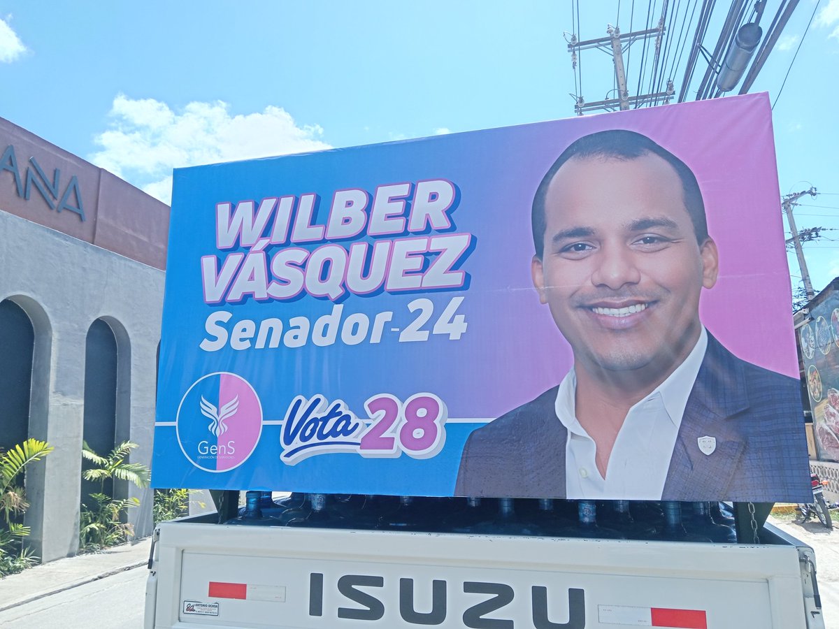 Wilber Vásquez Senador de #ElSeibo #Vota28 @CarlosPenard presidente