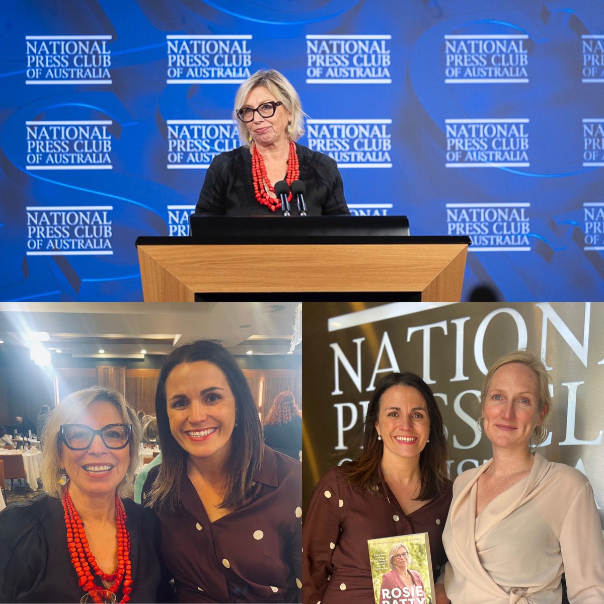 It’s hard to comprehend that it has been 10 years since Luke Batty was killed and despite efforts domestic & family violence remains a national crisis but there were moments of hope in Rosie’s speech at the @PressClubAust today. Always a privilege to listen to Rosie 🧡