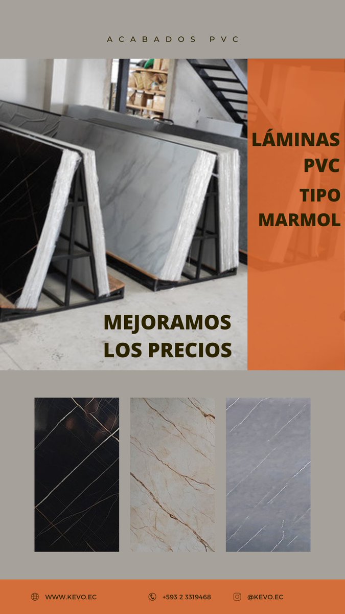 kevoec's tweet photo. Mejoramos los precios, láminas PVC tipo mármol. https://t.co/Ytz8BKDZlp