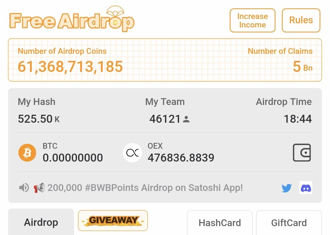 Mansingh_1B's tweet photo. 🏆Satoshi App is one such app in the world in which top high class crypto airdrop is given. 🌐

🏅 $CORE DAO Coin was first mined in SATOSHI app and currently mining on $OpenEx And only a short time is left, this too will be mined, then a third mining project will be done in it. 

🔶🔶🔶🔶🔶🔶🔶🔶 
🥇   ✓ $CORE
🥈   ✓ $OEX
🥉   Coming soon 

📢 The point to be noted is that once you become a member of Satoshi App, you can be worry free from here for life 🌐 Because there will always be a new airdrop giving you a chance to mine ✓

🔶How to Mining ⛏️ in Satoshi App.
👉 $SATOSHI App link 🚀
https://t.co/Ie3I9ErAZk

🔶 How to Join Satoshi App Full Steps 👇
1✓ Click 👉 Register & Start Airdrop .
https://t.co/Ie3I9ErAZk

2✓ 👉 Summit Gmail ID & Next .
◻️ I have read and accept the privacy policy < Term of use >

3✓ Check ✔️ 💌 Gmail in Spam box .
Enter OTP 👉 Next 

4✓ New Login Password 🔑 2 Time
👉 Click Register .

5✓ Download Apk App & Open Application.
👉 Login App With Gmail ID & Password 🔑

6✓ 👉 Click Start Mining Button 🔘
Choose your Country And username

⚠️ Face Verification Compulsory For Start Mining Free Airdrops .

✅ Step by step guide in doing Satoshi KYC 

7✓ 👉 Click  - Project Button 🔘
8✓ 👉 Click - Airdrop Page 📄 
👉 Click - participate Airdrop .

9✓ Invite More Friends For More Earning Speed.
👉 Click - Increase Income Button 🔘
& Find Referral link .

#SATOSHIAPP #CORE #COREDAO #bitcoin #Crypto #bnb