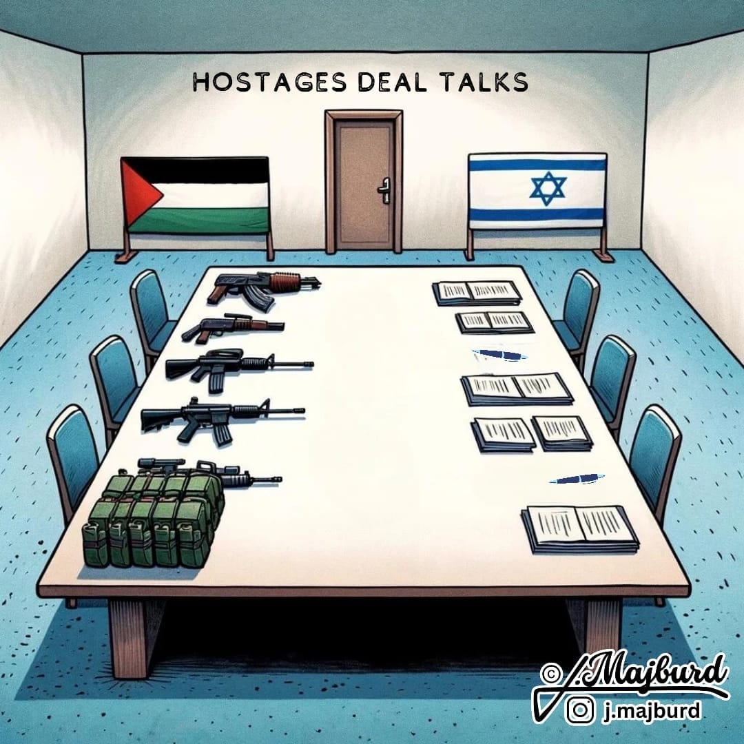 Israel will do everything to get the hostages home, even sit down to talk with terrorists - “Whoever Saves a Life Saves the World” Artist: @JonathanMajburd @bararit #hamasisisis #Israel #october7massacre #standwithisrael #SupportIsrael #bringthemhomenow #bringthemhome