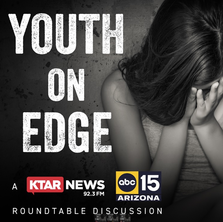 Our 'Youth on Edge' series kicked off today with special news pieces and interviews on our shows. Tomorrow, we're kicking it into higher gear with a roundtable from noon-2 p.m. on Wednesday. We're speaking to @abc15 reporters and mental health experts to address youth issues in…