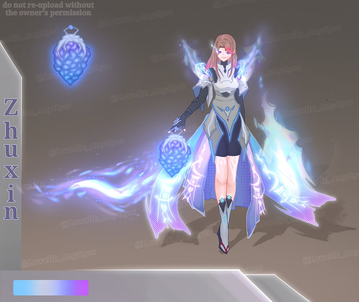 Veylart's tweet photo. Zhuxin fanart skin inspired by guinevere's legend skin https://t.co/rdsd84DqQl