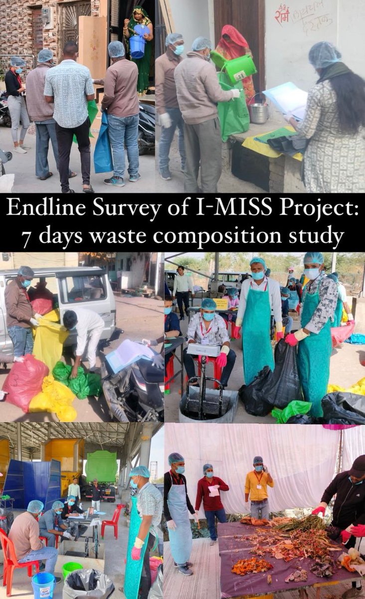 Exciting news from Ujjain! 🇮🇳 As part of the #IMISSProject, we're conducting waste composition analysis #Ujjain 📷 Follow us for understanding our trash better and working towards a cleaner, greener future! 📷📷  #Sustainability 📷📷
<a href="/ujjainumc/">Ujjain Municipal Corporation (UMC)</a>
