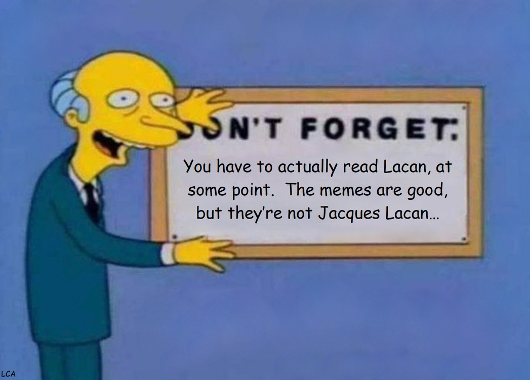 A message from Mr Burns