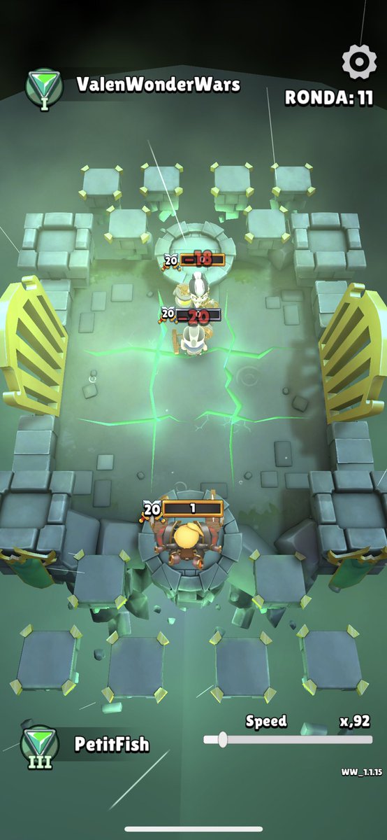 Victoria 25 seguida, contra platino 1, esto son 5 días jugando sin perder, la verdad que tengo <a href="/WonderWarsGame/">Wonder Wars</a> como el juego que me acompaña a sacar al perro, y me gusta mucho, aunque le faltan muchos detalles a mejorar, es muy entretenido cuándo no es posible jugar brawl😈😈