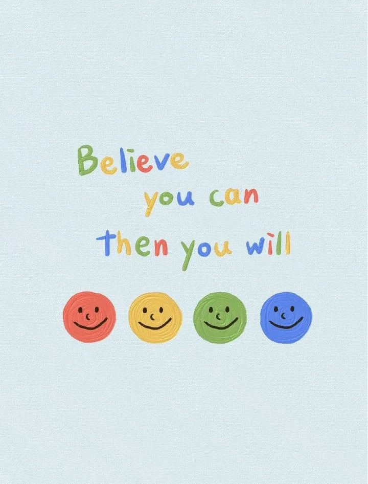 believe you can