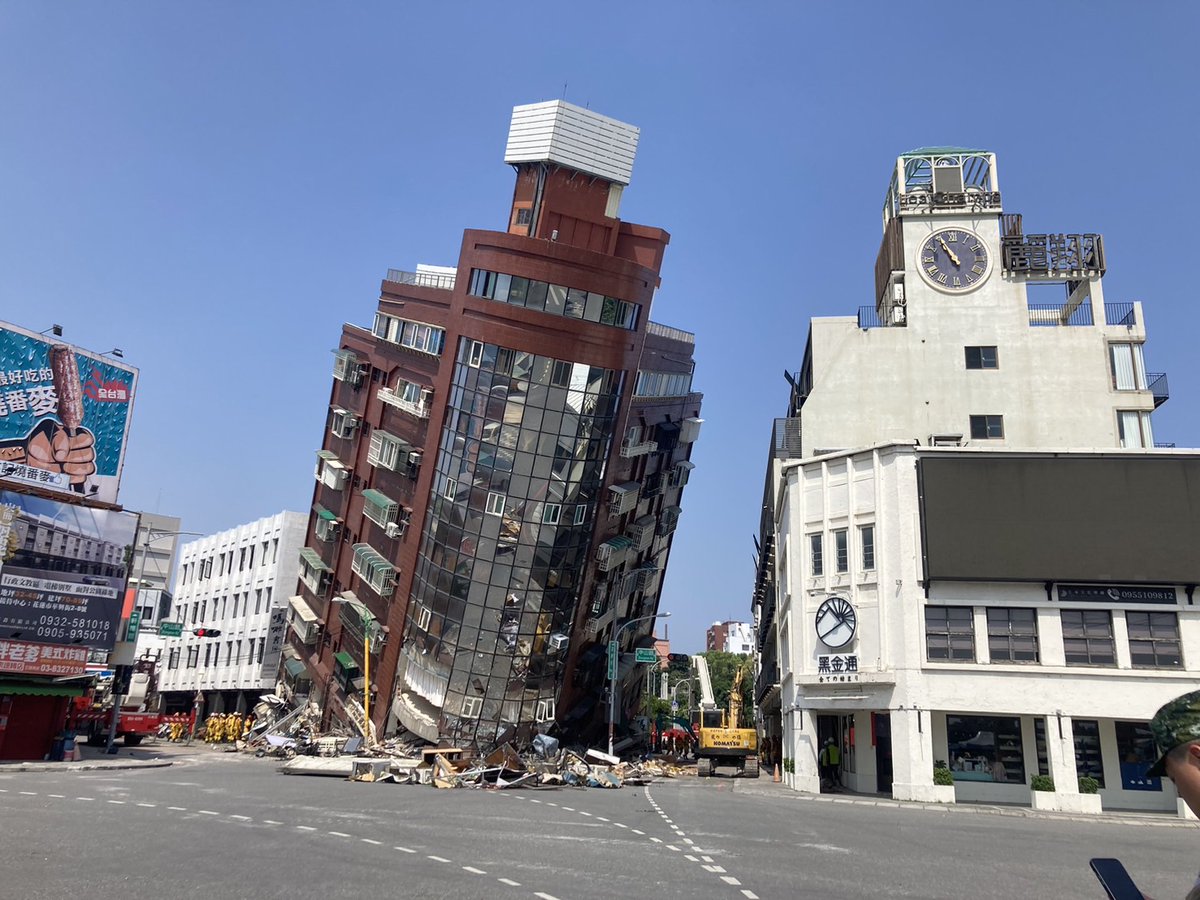 CWM_en's tweet image. On April 3rd, a massive #earthquake shook the entire island of #Taiwan.

This earthquake had a #magnitude of 7.2 on the Richter scale, making it the largest one since the 921 earthquake in 1999.

Read our story: bit.ly/3U4Ndid
#prayingfortaiwan #天佑台灣