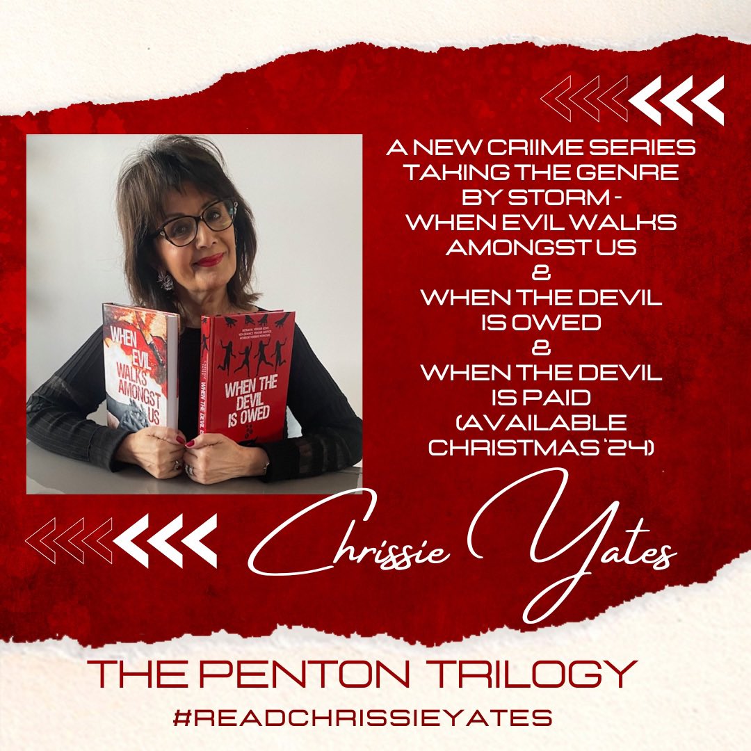 Check out this fabulous new series by author Chrissie Yates on Amazon now. #readchrissieyates #CrimeFiction #crimefictionbooks #thrillerbooks  #thriller #Penistone #author #readingcommunity #ReadingForPleasure #Read