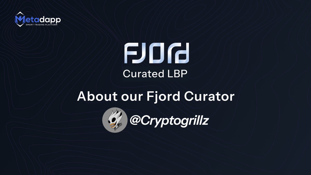 Today, we shine the light on @CryptoGrills, our @FjordFoundry Curator, who we will be collaborating with for our upcoming $MDP public token launch. @CryptoGrills is an OG in the space since 2017, he is a DEFI Maximalist and early backer of prominent projects. With a…