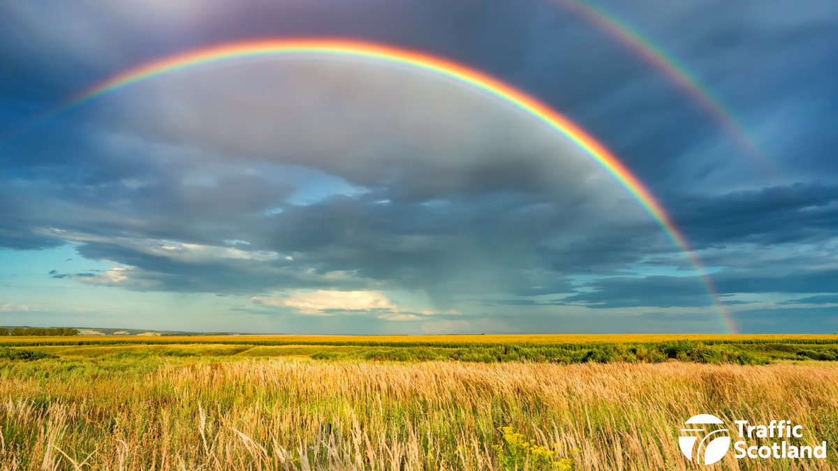 trafficscotland's tweet photo. Today marks find a rainbow day!🌈❤️
Send in your best rainbow pics to celebrate the start of Scottish spring🌷
#FindARainbowDay #ScottishSpring https://t.co/y4wRHyZmyV