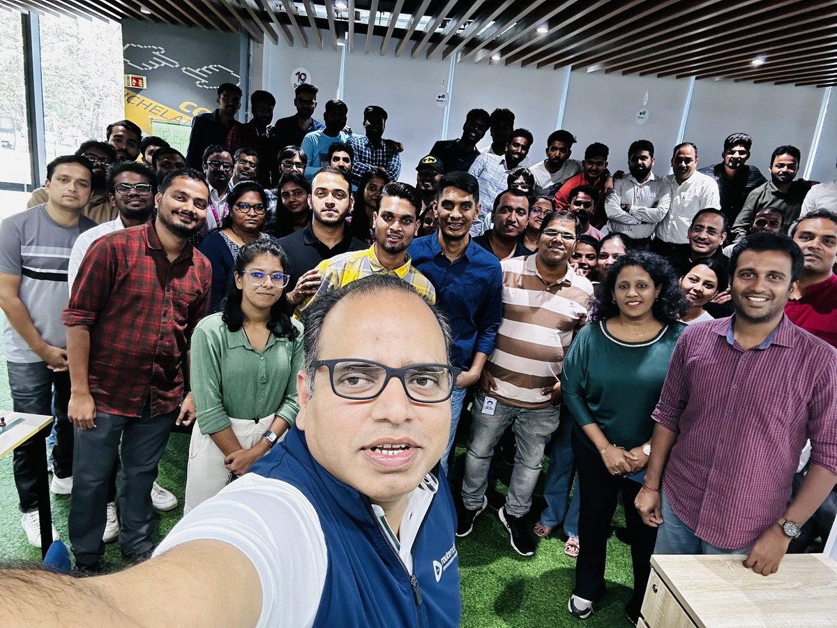 Thrilled to have visited our Innovation Lab Route Lab in Bangalore today. It was an exhilarating experience to be immersed in the vibrant atmosphere that our team has cultivated. Witnessing firsthand the creativity, dedication, and innovative spirit of our colleagues in Bangalore…